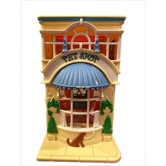 Fisher-Price Other - Fisher Price Sweet Streets Pet Shop And Beauty Salon Loving Family Mattel 2001